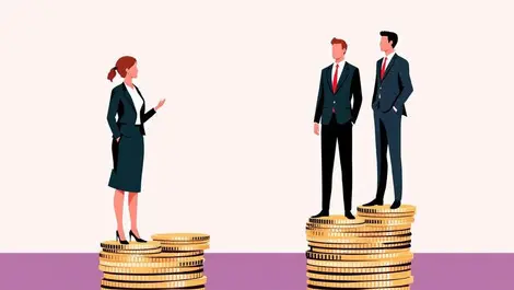 Uk gender pay gap office workers mens coins higher than womens