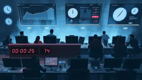 Control room digital outage media firms stressed employees lost time