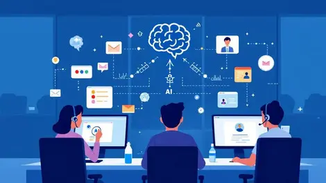 Ai customer support command center omnichannel automated workflows