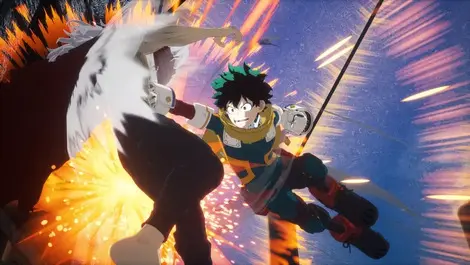 My hero alls justice screenshot fight