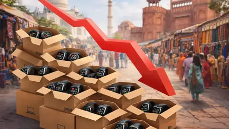 India wearable market falls as smartwatch sales slide